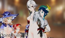 1boy 3d 3d_(artwork) 7girls aged_up aged_up_character alternate_version_available arlecchino_(genshin_impact) black_hair blender blender_(artwork) blender_(software) brown_hair clothed_sex cumflated cumflated_belly dont_bully_(artist) femboy femboy_on_female from_behind from_behind_position from_behind_sex furina_(genshin_impact) genshin_impact harem hoyoverse huge_balls huge_cock hung_femboy large_balls large_cock large_penis large_testicles light-skinned_female light-skinned_male light_skin lisa_(genshin_impact) multiple_females multiple_girls oversized_cock oversized_penis partially_clothed partially_clothed_female partially_clothed_male partially_clothed_sex partially_nude partially_undressed pink_hair purple_hair raiden_shogun robes shenhe_(genshin_impact) smile smiling standing standing_sex two_tone_hair venti_(genshin_impact) white_hair yae_miko yanfei_(genshin_impact)