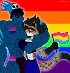 big_breasts brainrot breasts buff get_a_job hawlo my_singing_monsters pecs plinkajou pride_colors pride_flag pride_month rare_hawlo rare_plinkajou sexy shitpost swimsuit thong