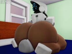 2024 3d animated ass ass big_ass big_butt bubble_ass bubble_butt dark-skinned_female dark_skin dummy_(roblox) enormous_ass facesitting female haydee haydee_(game) helmet huge_ass huge_butt muitetul no_sound roblox robloxian robot robot_girl tagme thick_thighs video