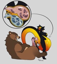1boy 1girls 2026 4_toes 5_fingers 5_toes abdominal_bulge ahegao anal anal_infestation anal_penetration anal_storage anatomically_correct anatomically_correct_genitalia anatomically_correct_penis animal_genitalia animal_penis anthro anthro_penetrated anus arm_markings aroused bear belly bestiality big_breasts big_penis biped black_body black_breasts black_claws black_feet black_hands black_markings black_scales black_sclera black_tail bladder bladder_bulge bladder_infestation bladder_penetration bladder_play bladder_storage blue_condom bodily_fluids breasts brimstone_(jasafarid) brown_arms brown_bear brown_body brown_claws brown_ears brown_feet brown_fur brown_legs brown_mane brown_nose brown_paws butt cavity_storage cheek_markings claws cobra condom condom_balloon condom_in_ass condom_inside condom_left_in condom_play contained_cumflation cum cum_filled_condoms cum_in_ass cum_in_pussy cum_inside cumflated_belly cumflation cumshot digital_drawing_(artwork) digital_media_(artwork) digitigrade duo ejaculation erection excessive_bodily_fluids excessive_cum excessive_genital_fluids eye_markings eye_roll facial_markings feet female female_anthro female_on_feral female_penetrated feral feral_on_anthro feral_penetrating feral_penetrating_anthro feral_penetrating_female filled_condom filled_condom_pullout finger_claws fingers forked_tongue fucked_silly full_bladder fur fur_markings gaping gaping_vagina genital_fluids genitals grizzly_bear hair head_markings hi_res hip_markings humanoid_genitalia hyper hyper_abdominal_bulge infestation inflation internal internal_anal internal_bladder interspecies kuruk_(character) large_penetration leg_markings line_art living_tail long_fangs long_penis long_tail looking_at_object looking_pleasured lying male male/female male_feral male_penetrating male_penetrating_female mammal mane mane_hair markings monotone_anus monotone_feet monotone_hands monotone_inner_ear monotone_markings multicolored_body multicolored_fur multicolored_markings multicolored_penis multicolored_scales multicolored_tongue multiple_condoms multiple_filled_condoms muzzle_(marking) nipples non-mammal_breasts nude object_in_bladder on_back open_mouth orange_anus orange_body orange_eyes orange_scales orange_tail orange_tongue orange_vulva organs orgasm parasite paws penetration penile penile_penetration penis pink_condom pink_penis pink_tongue plantigrade prehensile_tail pull_out pupils quadruped rear_view red_body red_penis red_scales reptile scale_markings scales scalie sex sexual_barrier_device sharp_teeth short_ears short_fur shoulder_markings simple_background size_difference slit_pupils small_ears snake snake_hood snake_tail snout snout_markings standing tail tall tan_belly tan_body tan_fur tan_inner_ear tan_markings teeth thick_penis third-party_edit three-quarter_view tied_condom toby_art toe_claws toes tongue tongue_out two_tone_body two_tone_fur two_tone_penis two_tone_tongue unusual_anatomy unusual_tail urethral urethral_infestation ursidae ursine ursine_ears ursine_genitalia ursine_penis vaginal vaginal_penetration vein veiny_penis vulva wearing_condom worm_infestation yellow_body yellow_nipples yellow_scales yellow_tail yellow_tongue