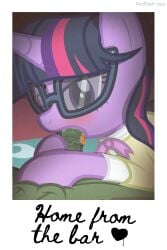 2025 age_difference alternate_timeline alternate_universe bodily_fluids bow_(disambiguation) bow_tie clothed clothed_sex clothing digital_media_(artwork) drooling duo earth_pony equid equine eyewear fellatio female feral friendship_is_magic genitals glasses hair hair_bun hasbro hi_res horn horse legwear licking male male/female mammal mature_female my_little_pony mythological_creature mythological_equine mythology nude older_female on_model oral pantyhose penile penis penis_lick photo polaroid_photo pony realdash saliva sex signature sweater text tights tongue tongue_out topwear twilight_sparkle_(mlp) unicorn