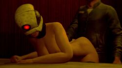 3d animated ass bending_over bent_over big_breasts bouncing_breasts breasts citizen_(half-life_2) clothed_male_nude_female combine_(half-life_series) combine_assassin_(half-life_series) female fucked_from_behind half-life_(series) half-life_2 looping_animation male masked_female sex table tagme unseen_male_face video