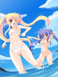 blue_hair fate_testarossa mahou_shoujo_lyrical_nanoha material-l tagme