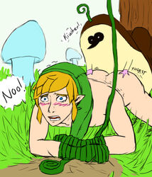 anal forced_sex forced_yaoi kikwi link male male_rape_victim multiple_males rape sex skyward_sword tear tentacle tentacle_on_male the_legend_of_zelda tied_up yaoi