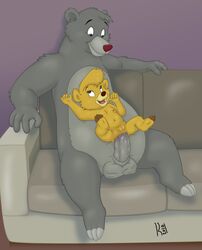 2010 anal anthro baloo bear cub disney extremely_young female flat_chest fur furry male mammal molly_cunningham nipples penis pussy special_k straight tagme talespin testicles young