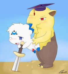 clyndemoon crossover culumon digimon digimon_(species) digimon_tamers drowzee pokemon