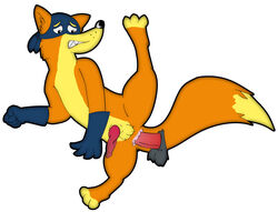 buggery color dora_the_explorer fox fur furry male male_only multiple_males simple_background swiper yaoi