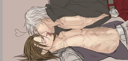 credo dante devil_may_cry gay kissing male male_only tagme yaoi