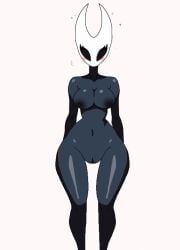 1girls black_skin breasts breats bug bug_girl completely_nude completely_nude_female female female_only hollow_knight hollow_knight:_silksong hornet_(hollow_knight) insect_girl insects naked naked_female nipples nude nude_female pussy self_upload silksong solo solo_female