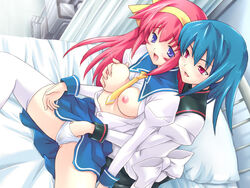 female fingering game_cg incest kamina_sana kamina_shizuru multiple_girls mutsumi_masato sex shimaima shimaima. sisters yuri