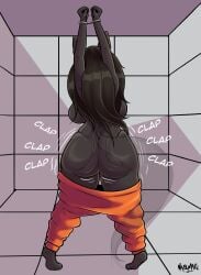 ass_clapping back_view big_ass dat_ass mal0 malo nasumaki scp-1471 scp-1471-a scp_foundation