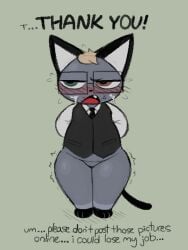 1boy after_fellatio after_oral animal_crossing cat_ears cat_tail color color_edit colored colored_sketch coloring_page colorization colorshun cum_on_face domestic_cat furry_male furry_only genital_fluids genitals male male_only open_mouth pubic_hair pubic_hair_in_mouth raymond_(animal_crossing) semen_on_face talking talking_to_viewer tongue zlut385