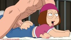 absurd_res ai ai_art ai_generated ass azure993 breasts erection family_guy female female_focus gigantic_cock gigantic_dick girly hi_res high_quality high_resolution highres indoors large_cock large_dick lips lipstick long_hair looking_at_viewer looking_down makeup meg_griffin monster_cock monster_dick nipples nude open_mouth parted_lips penis prone_bone pussy ripped_clothing sex solo_focus spread_legs straight testicles thighs uncensored