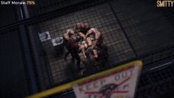 3d 3d_(artwork) bikini bikini_bottom bikini_top blender_(software) carrying_partner face_fucking faceless_male gangbang metal_gear_solid quiet_(metal_gear) smitty34 spitroast tagme thick_thighs vaginal_penetration video voluptuous voluptuous_female