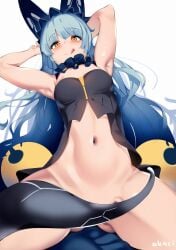 1girls 2d 2d_(artwork) 2d_artwork ak4ci armpit armpit_crease armpit_focus armpit_peek armpits ass_visible_through_thighs average_breasts azur_lane bare_armpits bare_arms bare_belly bare_hands bare_hips bare_legs bare_navel bare_skin bare_thighs belly belly_button blue-haired_female blue_eyebrows blue_hair breasts collarbone digital digital_art digital_drawing digital_drawing_(artwork) digital_media digital_media_(artwork) elbows exposed_armpits exposed_arms exposed_belly exposed_hips exposed_legs exposed_navel exposed_skin exposed_thighs female female_focus female_only from_below groin hairless_armpits hand_behind_head hands_behind_head high_resolution highres inguinal_crease inguinal_ligament lean_figure legs_apart legs_spread linea_alba long_hair looking_at_viewer looking_down looking_down_at_viewer medium_breasts midriff narrow_waist navel observer_alpha_(azur_lane) petite petite_body petite_breasts petite_female petite_girl petite_tits posing posing_for_the_viewer presenting_armpit shaved_armpits shoulders simple_background slender_body slender_waist slim_waist solo spread_legs spreading_legs spreading_thighs standing stomach thick_thighs thighs upper_body very_long_hair very_long_hair_female white_background wide_hips yellow-eyed_female yellow_eyes