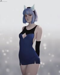 blue_eyes blue_hair bob_cut ear female_only fire_emblem fully_clothed girly ice meemo.psd nifl_(fire_emblem) patreon request short_hair standing undress_character undressing