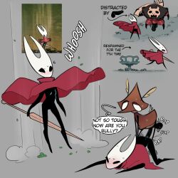 1girls 2_horns alternate_body_type alternate_breast_size arthropod artist_name bad_end black_body black_skin breasts bug bug_girl defeated female female_only hollow_knight hollow_knight:_silksong hornet_(hollow_knight) large_ass large_breasts rape silksong team_cherry