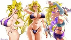 mai valentine from yu-gi-oh! by saburo des