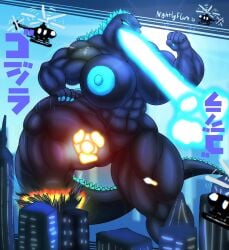 godzilla from godzilla (series) by nightlyflare