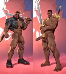 blade (eric brooks) from blade (marvel comics) by kennedy77cm