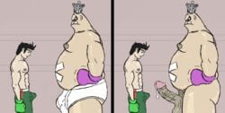 2boys erection gay human king_hippo little_mac male male_only punch-out!! tagme video_games yaoi