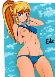 samus aran from metroid by ediiee