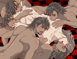 6boys barnaby_brooks_jr. clones copies gay kotetsu_t._kaburagi male_only tagme tiger_and_bunny wild_tiger yaoi