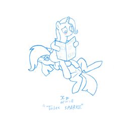 equine friendship_is_magic my_little_pony smooth_skin trixie_(mlp) trixie_lulamoon twilight_sparkle_(mlp) unicorn xyi