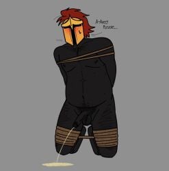 1boy avery_the_mayo averythemayo balls black_glans black_nipples body_hair bondage d3rlord3 desperation erect_penis glans grey_body hairy_balls hairy_male helmet helmet_only humanoid mcyt minecraft minecraft_arg minecraft_youtubers navel nipples offscreen_character omorashi on_knees peeing penis piss pissing roman_helmet rope_bondage ropes searching_for_a_world_that_doesn't_exist searching_for_a_world_that_doesnt_exist shitkinker1 submissive_male tied_up twitch twitch.tv twitch_streamer twitter twitter_username urine urine_pool urine_stream youtube youtuber youtubers