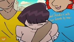 2d 2d_animation animated armpit armpit_fetish armpit_peek artist_logo audio big_breasts blowjob bunny_headband bunny_suit cleavage cum cum_in_mouth cum_in_throat cum_inside cum_swallow cum_swallowing cumshot cumshot_in_mouth dark-skinned_male deepthroat dialogue dream fellatio gulping handjob headband incest komi-san_wa_komyushou_desu komi_can't_communicate komi_shouko komi_shousuke komi_shuuko longer_than_one_minute mother_and_son munchingcruncher oral oral_sex pantyhose part_2 precum saliva saliva_trail shorter_than_two_minutes sound sound_effects spitting_on_dick spitting_on_penis sucking sucking_dick sucking_penis tagme text video waking_up