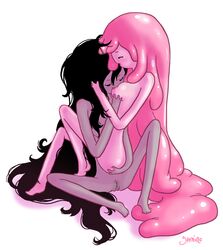 adventure_time female female_only marceline princess_bubblegum tagme yamino