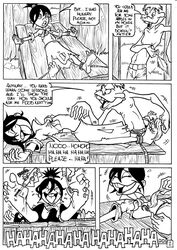 candela_(marcelino_pan_y_vino) comic jinkslizard marcelino_pan_y_vino monochrome salmacisreptile tagme