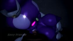 1girls 3d 3d_animation 5_seconds_long alien animated big_breasts big_thighs blinking blowjob breasts crown curvy earrings elbow_gloves female female_focus gloves kabalmystic_(style) lips mario_(series) mario_and_luigi_(series) nintendo nipples no_pupils no_sound panties penis penis_sucking pink_sclera princess_shroob purple-skinned_female purple_skin sexy_francin short_playtime stockings sucking_penis tagme thick thick_hips thick_thighs thighs video white_elbow_gloves white_gloves white_lips white_panties white_stockings wide_hips