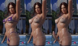 3d areolae armpits arms_up athletic athletic_futa bikini bikini_tan brazilian brazilian_female brazilian_futa breasts brown_eyes brown_hair busty christie_monteiro erect_nipples female female_focus futa_focus futanari hourglass_figure long_hair medium_breasts navel nude nude_female nude_futa nudity outdoors outside pool poolside standing tagme tan tan-skinned_female tan_body tan_skin tan_skinned_futa tanline tekken ultraboy34 variant_set wet wet_body wet_skin wide_hips