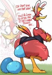 kazooie from ahe gao by xingscourge