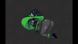 animated arms_behind_back ass ass_pounding bouncing_breasts breasts dark_skin defeat_sex defeated demon demon_girl doggy_style female hidden_penis invisible_penis long_hair married_into_hell no_sound on_her_knees open_mouth pixel_animation pixel_art pounding pussy tagme taken_from_behind thick_thighs vaginal_penetration video video_games witch witch_hat worknite_games