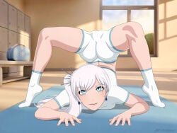 weiss schnee from rwby by necromalock