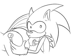 ass ass_grab crossover equine friendship_is_magic furry hedgehog monochrome my_little_pony rainbow_dash_(mlp) seii3 sketch sonic_(series) sonic_the_hedgehog straight_hair zev