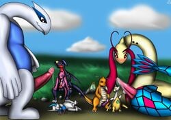 dragonite garchomp gwion latias lugia milotic pokemon pokemon_(species) taliesinthedragoon zangoose