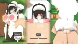 animal_humanoid areolae big_ass big_breasts blowjob boobjob bouncing_breasts bursting_breasts colored_hair cosplay costume cowgirl_position cum cum_in_mouth cum_in_pussy cum_inside cumshot dancing doggy_style erect_nipples female_on_top from_behind from_behind_position fucked_from_behind full_nelson handjob huge_breasts jiggling_breasts lifting_partner male_holding_female male_penetrating male_penetrating_female nipples paizuri phonk pmv roblox roblox_avatar roblox_condo sex standing standing_sex tagme thighjob thighs thin_waist video wide_hips
