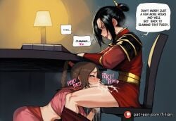 azula from avatar the last airbender by tillian