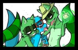 2011 brother brothers green_fur happy_tree_friends lifty lifty_(htf) shifty shifty_(htf) siblings splendid_(htf) twins yaoilover260