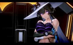 2girls big_ass big_breasts dancing himeko_(honkai:_star_rail) honkai:_star_rail mmd shaking_ass tagme the_dahlia_(honkai:_star_rail) video