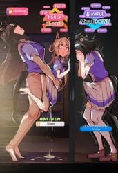 1girl1futa 1girls 2futas against_wall age_difference ahe_gao ahoge ai_generated animal_ears animal_humanoid animal_tail arched_back ass bangs bangs_over_eyes bare_ass bare_legs bare_thighs barefoot big_ass big_breasts black_hair blush blush_lines blushing blushing_profusely bottomless bottomless_female bottomless_futa bottomless_skirt braid braided_hair carrying carrying_partner clothed clothed_female clothed_futa clothed_sex clothing convenient_censoring crying crying_with_eyes_open cuck cucked_by_futa cucked_futa cum cum_drip cum_inside cum_on_floor cumming cumming_in_pussy cumming_inside cumming_while_penetrating curvaceous curvaceous_figure curvaceous_futa curves curvy curvy_figure curvy_futa dark_brown_hair doggy_style duramente_(umamusume) english_text enjoying enjoying_sex equid_humanoid equine_humanoid erection erection_under_clothing erection_under_skirt eyebrows_visible_through_hair eyes_covered feet female female_penetrated footwear from_behind from_behind_position futa_on_female futa_penetrating futa_penetrating_female futanari gameplay_mechanics hair_over_eyes hands_around_waist hands_on_face hands_on_own_face happy happy_sex hi_res horse_ears horse_futa horse_girl horse_humanoid horse_tail humanoid humanoid_on_humanoid humanoid_only humanoid_penetrated humanoid_penetrating humanoid_penetrating_humanoid kitasan_black_(umamusume) large_ass large_breasts larger_futa larger_penetrating_smaller legwear lifting lifting_person light-skinned_female light-skinned_futa light_brown_hair light_skin long_hair mammal_humanoid motion_lines mouth_open multiple_futa netorare no_panties no_panties_under_skirt older_futa older_futa_and_younger_female older_penetrating_younger open_mouth orgasm orgasm_face penetration penetration_from_behind penis_under_clothes penis_under_skirt pent_up petite petite_body petite_female pinned pinned_to_wall precum precum_drip precum_through_clothing precum_through_skirt public public_sex sad sad_face sad_futa school_uniform schoolgirl sex sex_from_behind shaking shoes short_hair size_difference skirt smaller_female smaller_penetrated sole_female soles stand_and_carry_position standing standing_doggy_style standing_sex sweep_tosho_(umamusume) tail tears text thighhighs toes tracen_school_uniform tsuyogari_ai umamusume unseen_eyes unseen_penis vaginal vaginal_penetration vaginal_sex very_high_resolution very_short_hair younger_female younger_penetrated
