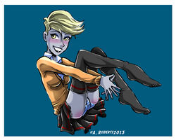 a_roberts derpy_hooves friendship_is_magic humanized my_little_pony panties upskirt