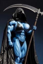1girls 3d ai_generated athletic athletic_female big_breasts big_thighs bimbo blue-skinned_female blue_body blue_skin breasts bust busty curvaceous curvy curvy_figure death_(personification) female grim_reaper grim_reapress grimmy_(sevenarts) hips hourglass_figure huge_breasts huge_thighs humanoid large_breasts large_thighs mature mature_female muscular muscular_female original original_character sevenarts sevenverse sevenverse_fantasy slim_waist tagme thesevenartsx thick thick_hips thick_legs thick_thighs thighs voluptuous waist wide_hips wide_thighs