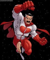 balls big_cock big_dick big_penis edit edited edited_art edited_image edited_official_artwork edited_screencap geekwithepower huge_cock huge_dick huge_penis male male_only muscular muscular_male ripped_clothing veiny_penis omni-man nolan_grayson invincible_(comics) invincible_(tv_series) invincible