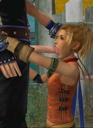 3d animated cloud_strife dissidia fellatio final_fantasy final_fantasy_vii final_fantasy_x mod rikku slideshow wolf_66