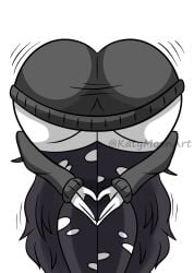 praise_da_booty_(meme) 1girls big_breasts big_thighs black_hair boob_window boobs_out breasts choker cute depressed embarrassed female female_only girlfriend glasses heart inviting katy_(katymoonart) katymoonart long_hair messy_hair not_porn oc original original_character meme ripped_clothing shy solo solo_female stockings sweater text thighhighs tired_eyes white_background white_body ass ass_focus ass_up twitter_username twitter_link booty wide_hips thighs simple_background round_ass presenting_ass rear_view legs_together heart_pose from_behind bent_over big_ass big_butt