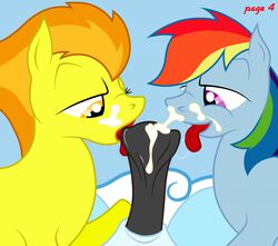 equine friendship_is_magic my_little_pony pegasus rainbow_dash_(mlp) smooth_skin soarin soarin_(mlp) spitfire spitfire_(mlp) wonderbolts_(mlp)